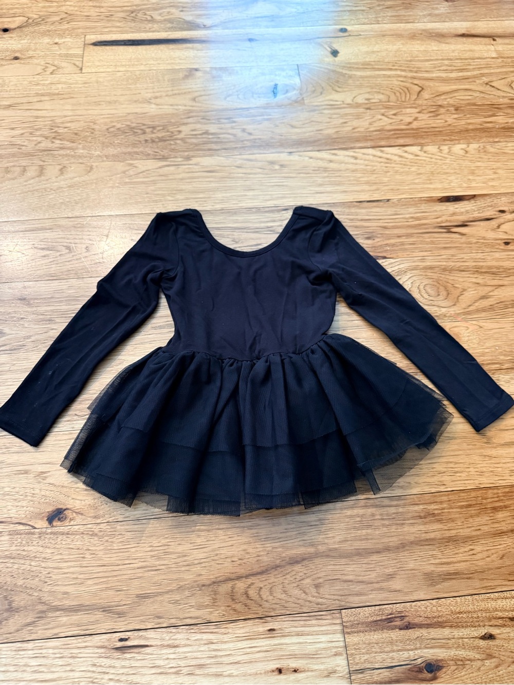 Little Sleepies Black Long-Sleeve Tutu